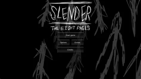 Slender: The Eight Pages –  A Psychological Horror Game That Will Make You Question Reality!